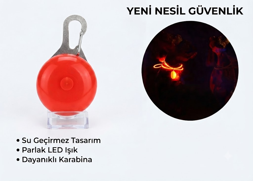 Kedi Ve köpek  kolyesi  Led el feneri  karanlıkta parlayan parlak evcil hayvan kedi köpek tasması 3 Fonksiyonlu